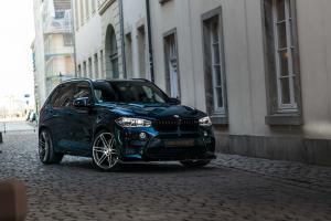 BMW X5 M MHX5 700 Black by Manhart Racing 2015 года